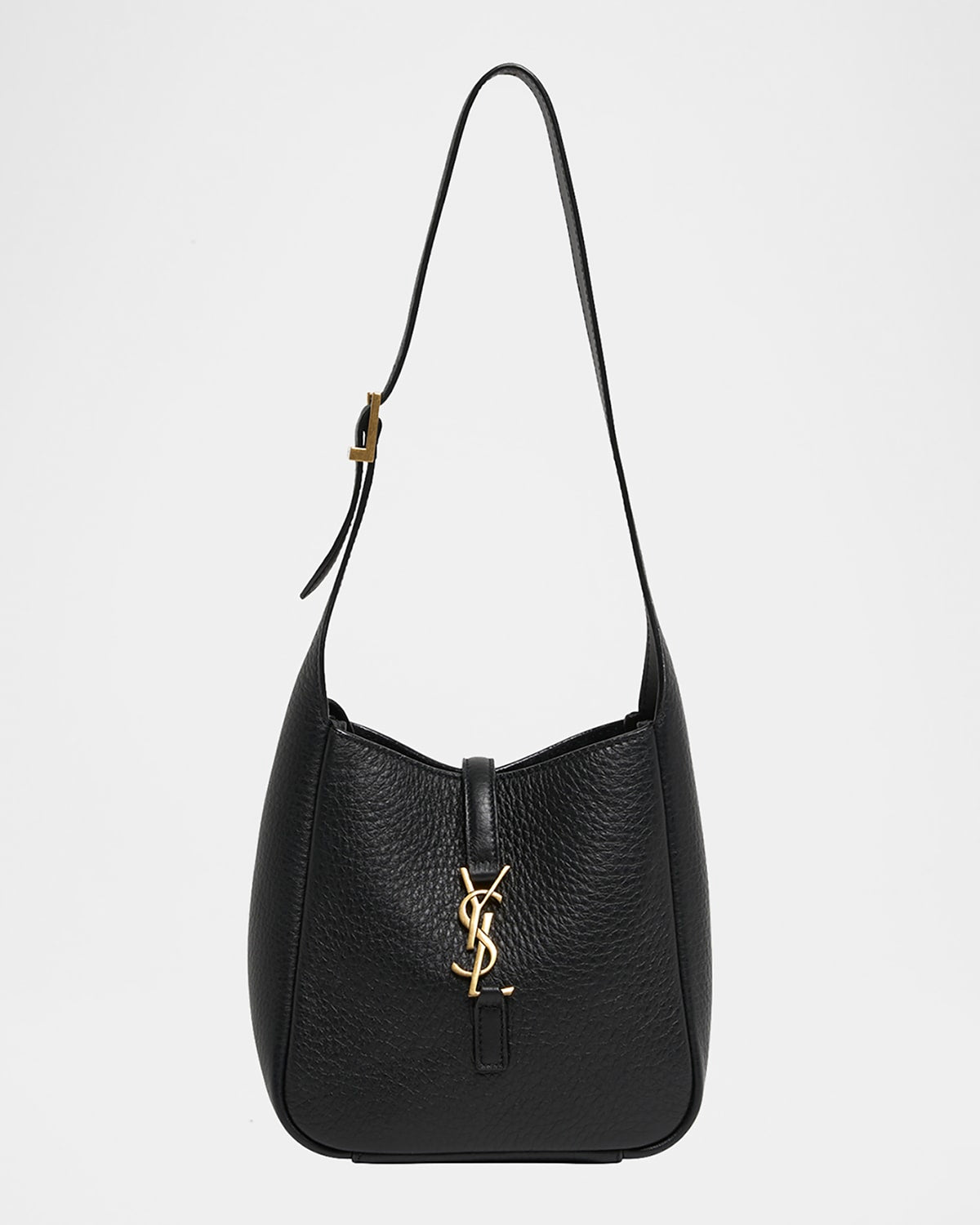Saint Laurent Le 5 A 7 Hobo Bag in Deer Leather
