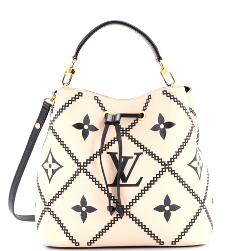NeoNoe Handbag Monogram Empreinte Giant Broderies MM