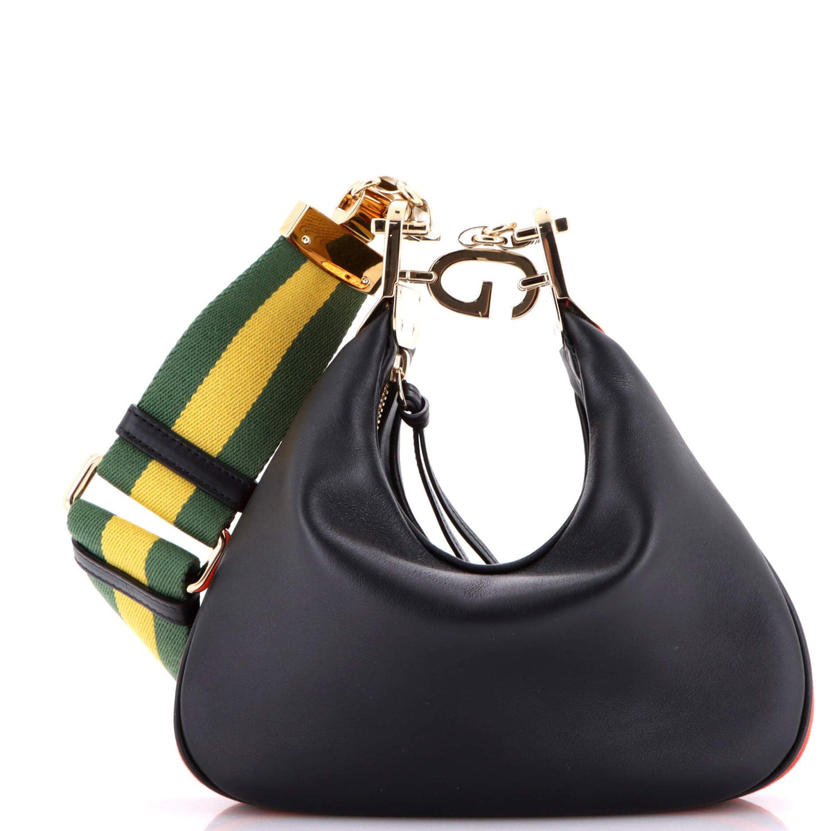 Gucci GUCCI Attache Shoulder Bag Leather Small