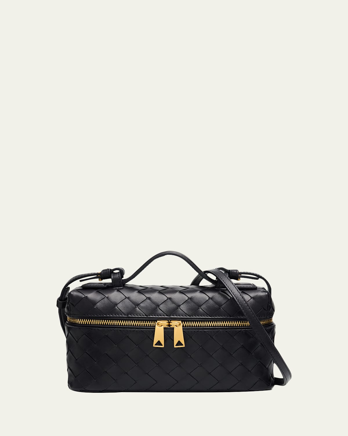 Bottega Veneta Bang Bang Vanity Intrecciato Leather Crossbody Bag