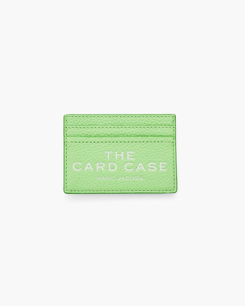 The Leather Card Case in Peppermint