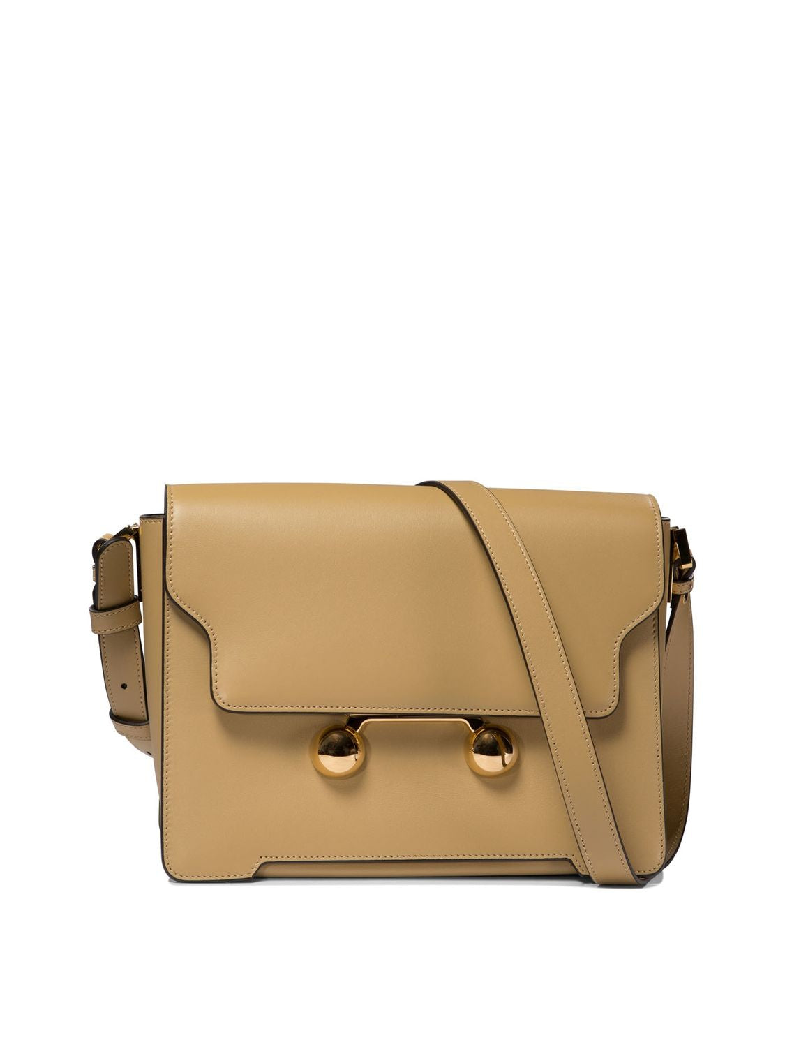 Marni Women's "medium Trunkaroo" Shoulder Bag in Beige | SBMP0195U0P694800W60