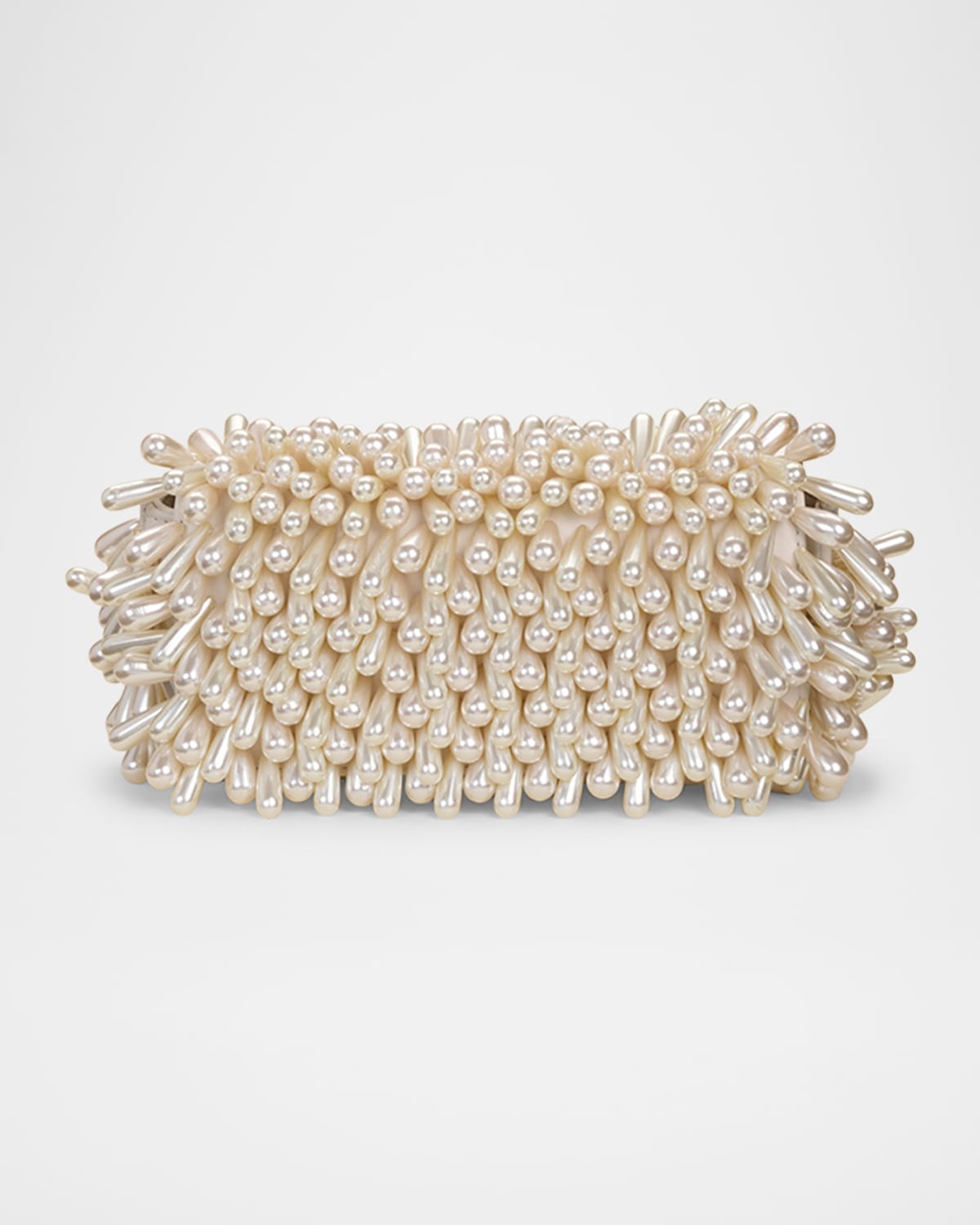 Cult Gaia Perla Pearly Beaded Shoulder Bag