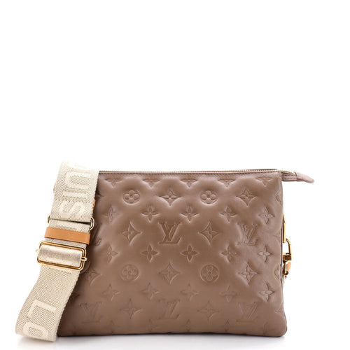 Coussin Bag Monogram Embossed Lambskin PM