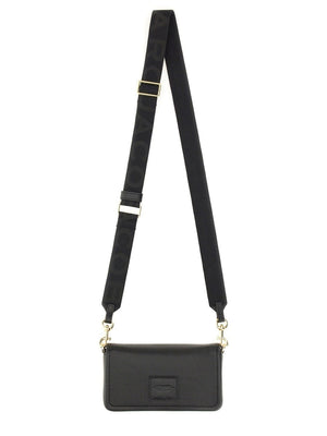 Marc Jacobs Shoulder Bag Polished Leather - Black