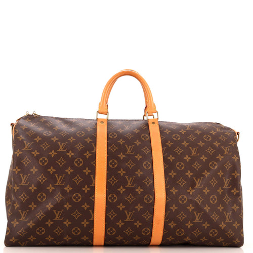 Keepall Bandouliere Bag Monogram Canvas 55