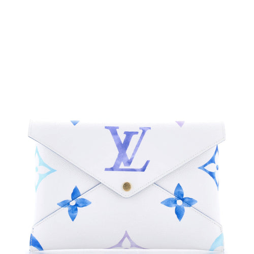 Kirigami Pochette Set By The Pool Monogram Watercolor Giant