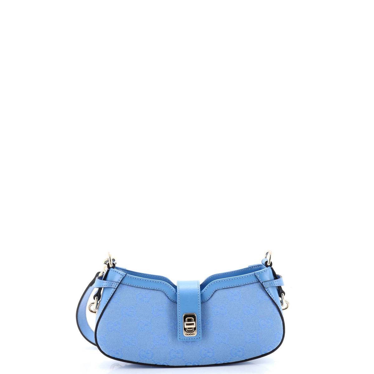 Gucci GUCCI Moon Side Shoulder Bag GG Canvas Mini
