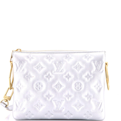 Coussin Bag Monogram Embossed Lambskin BB