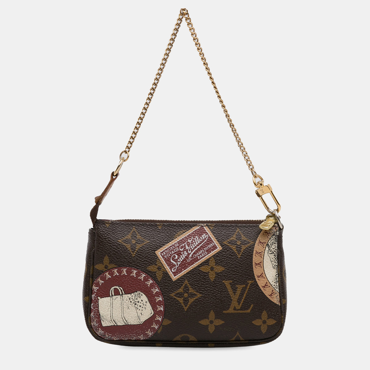 Louis Vuitton Monogram Patch Mini Pochette Accessoires