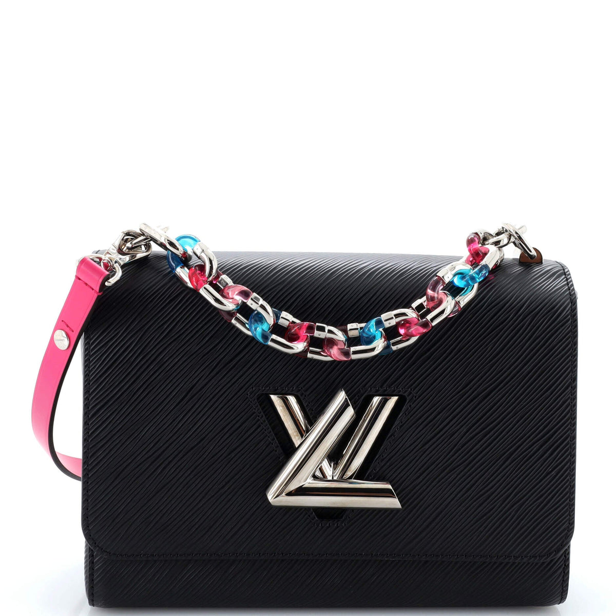 Louis Vuitton Twist Handbag Epi Leather with Resin MM