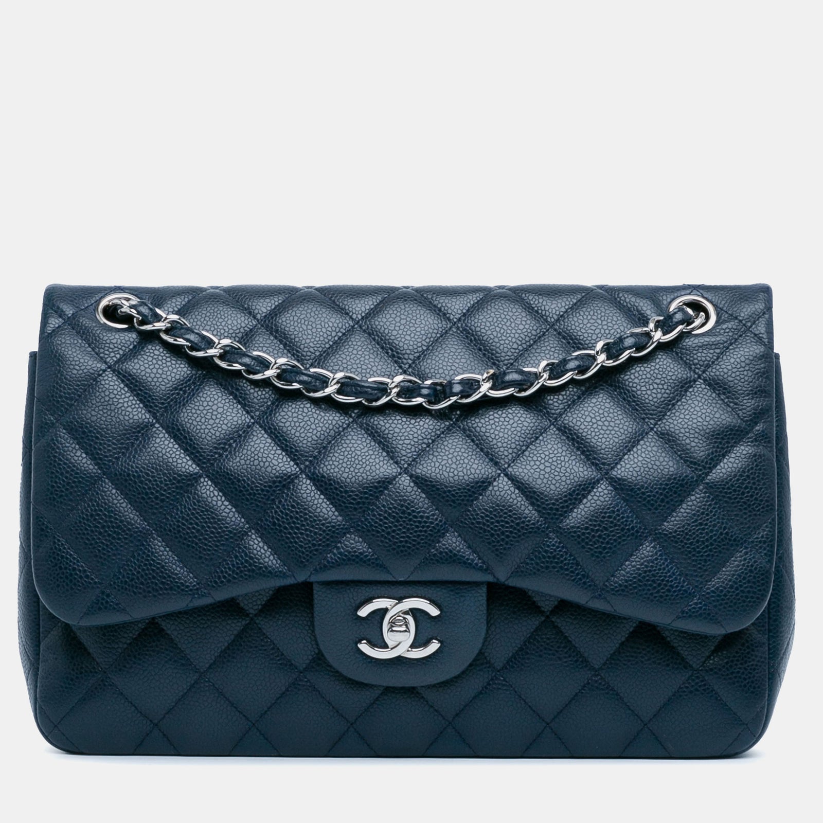 Chanel Jumbo Classic Caviar Doppelklappe