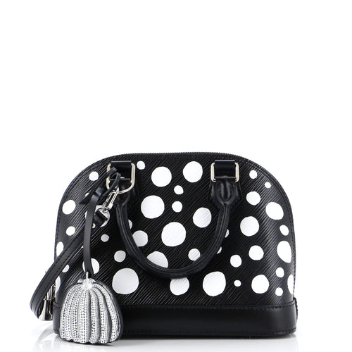 Alma Handbag Yayoi Kusama Infinity Dots Epi Leather BB