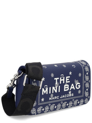 Marc Jacobs Mini Bag Embroidered Logo - Blue