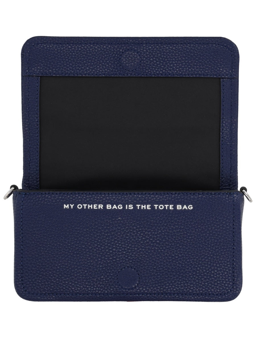 Marc Jacobs Marc Jacobs Mini Bag Embroidered Logo - Blue