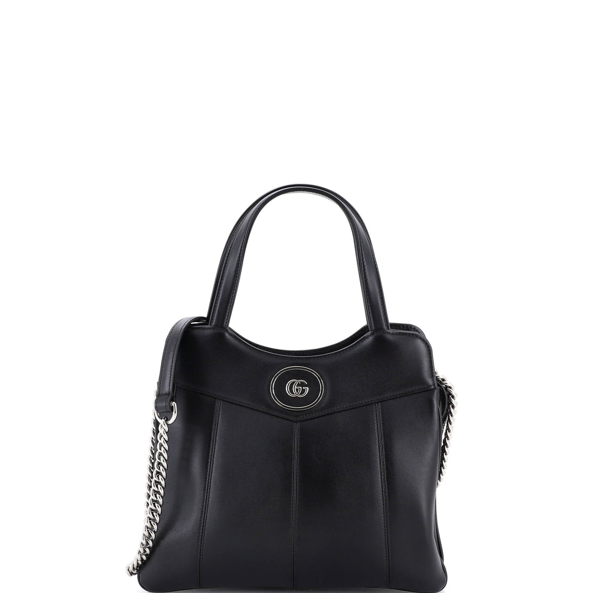 Gucci GUCCI Petite GG Tote Quilted Leather Small
