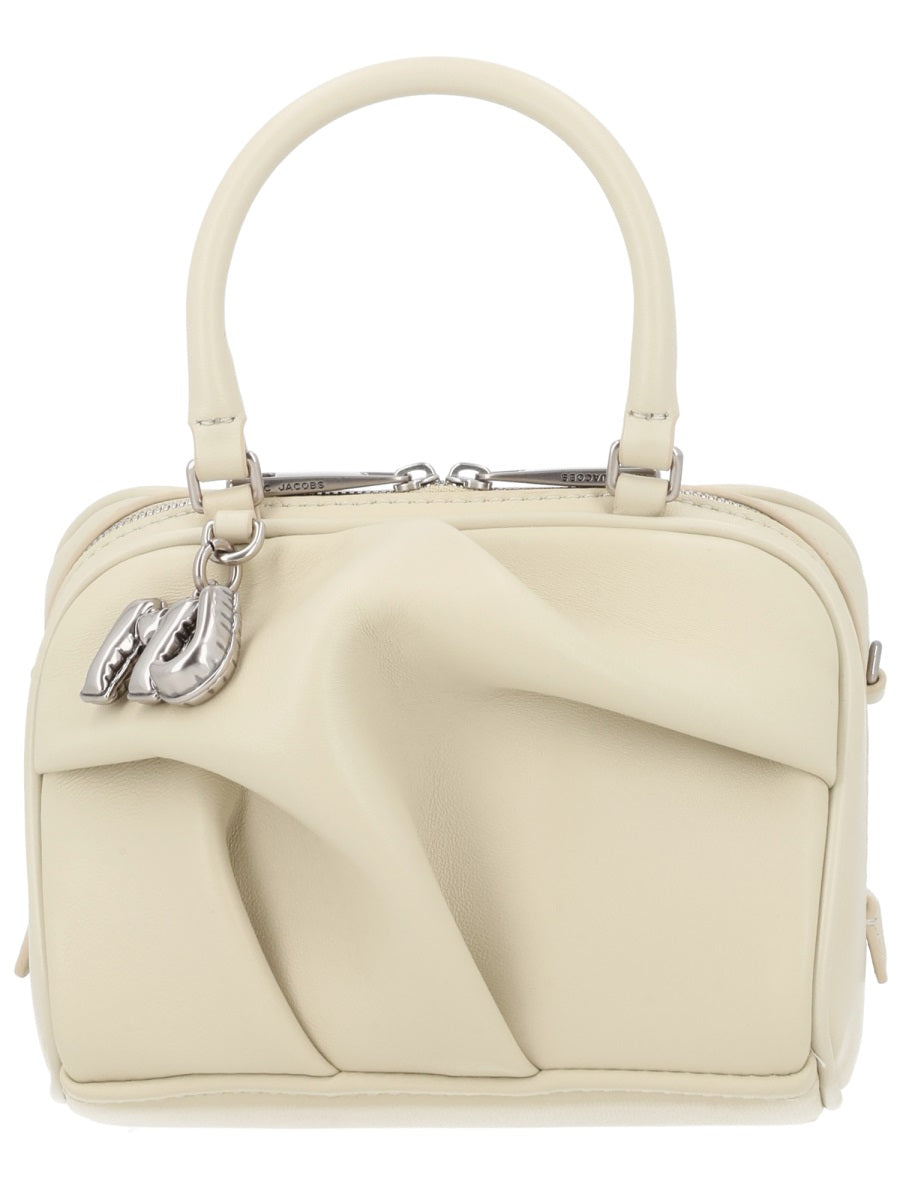 Marc Jacobs Marc Jacobs Babe Top Handle Bauletto Micro Top Handle Bag - Ivory