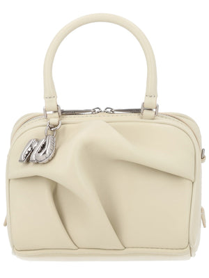 Marc Jacobs Babe Top Handle Bauletto Micro Top Handle Bag - Ivory