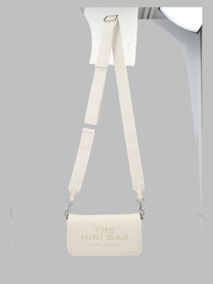 Marc Jacobs Shoulder Bag Cow Leather - White
