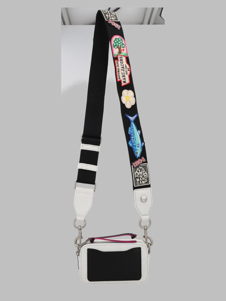 Marc Jacobs Marc Jacobs Shoulder Bag Patchwork Denim - White