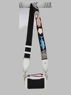 Marc Jacobs Shoulder Bag Patchwork Denim - White