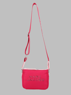 Marc Jacobs Babe Top Handle Structured Polyester Top Handle Bag - Pink