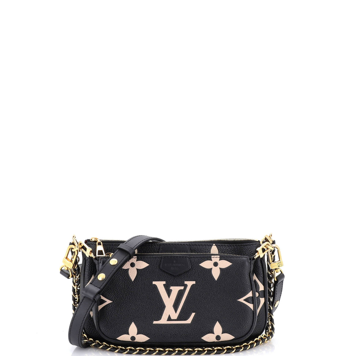 Louis Vuitton Multi Pochette Accessoires Bicolor Monogram Empreinte Giant