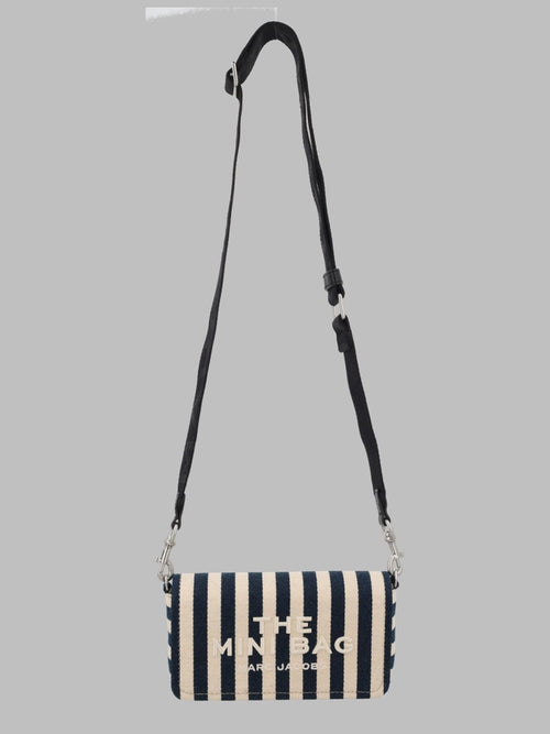 Marc Jacobs Shoulder Bag Cotton - Linen - Rayon Blend - Blue