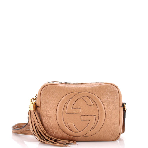GUCCI Soho Disco Crossbody Bag Leather Small