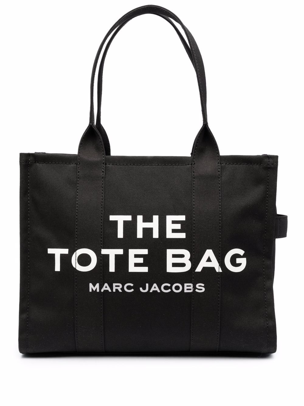 Marc Jacobs Women's Logo Print Large Tote in Black | Size UNICA | M0016156