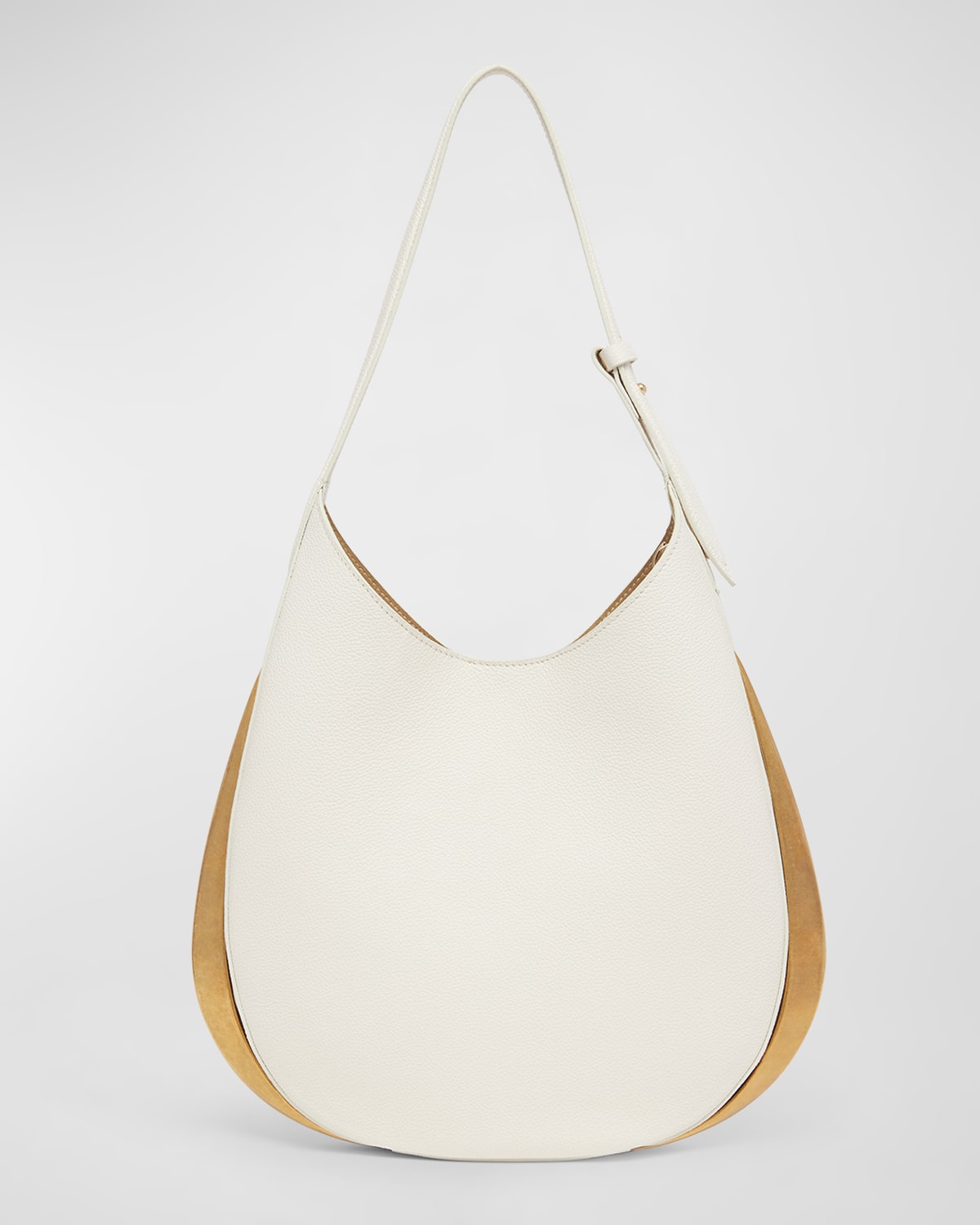 Benedetta Bruzziches Amalia Metal Leather Hobo Bag