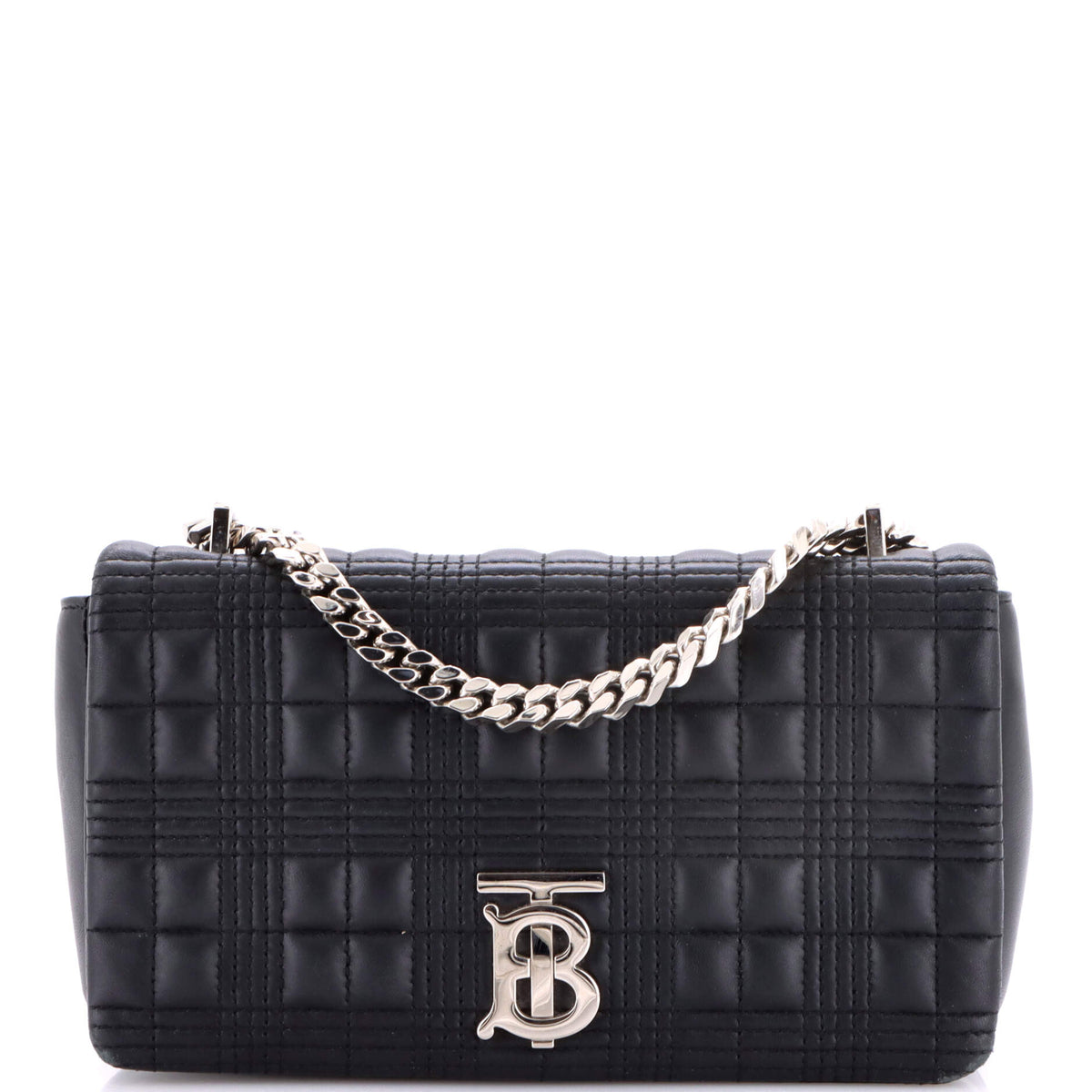 Burberry Lola Shoulder Bag Quilted Lambskin Small