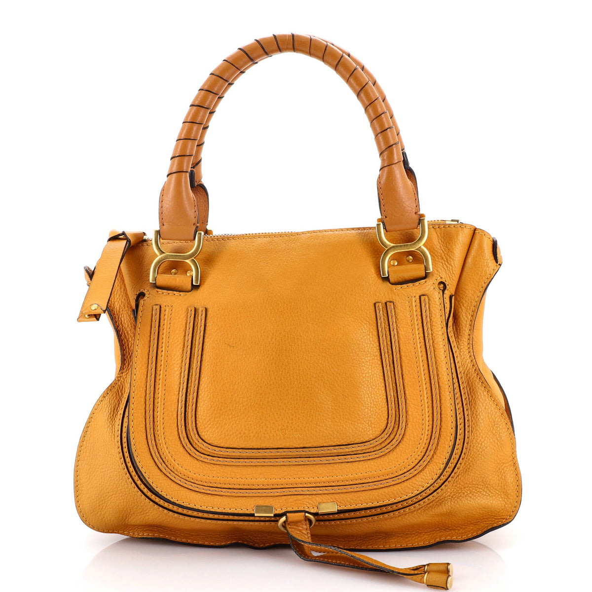 Chloe CHLOE Marcie Shoulder Bag Leather Medium