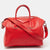 Red Leather Medium Antigona Satchel