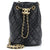 CHANEL Pearl Crush Bucket Bag Quilted Lambskin