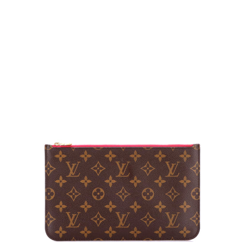 Neverfull Pochette Monogram Canvas Large