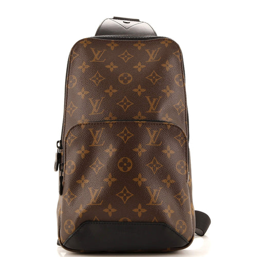 Avenue Sling Bag Macassar Monogram Canvas