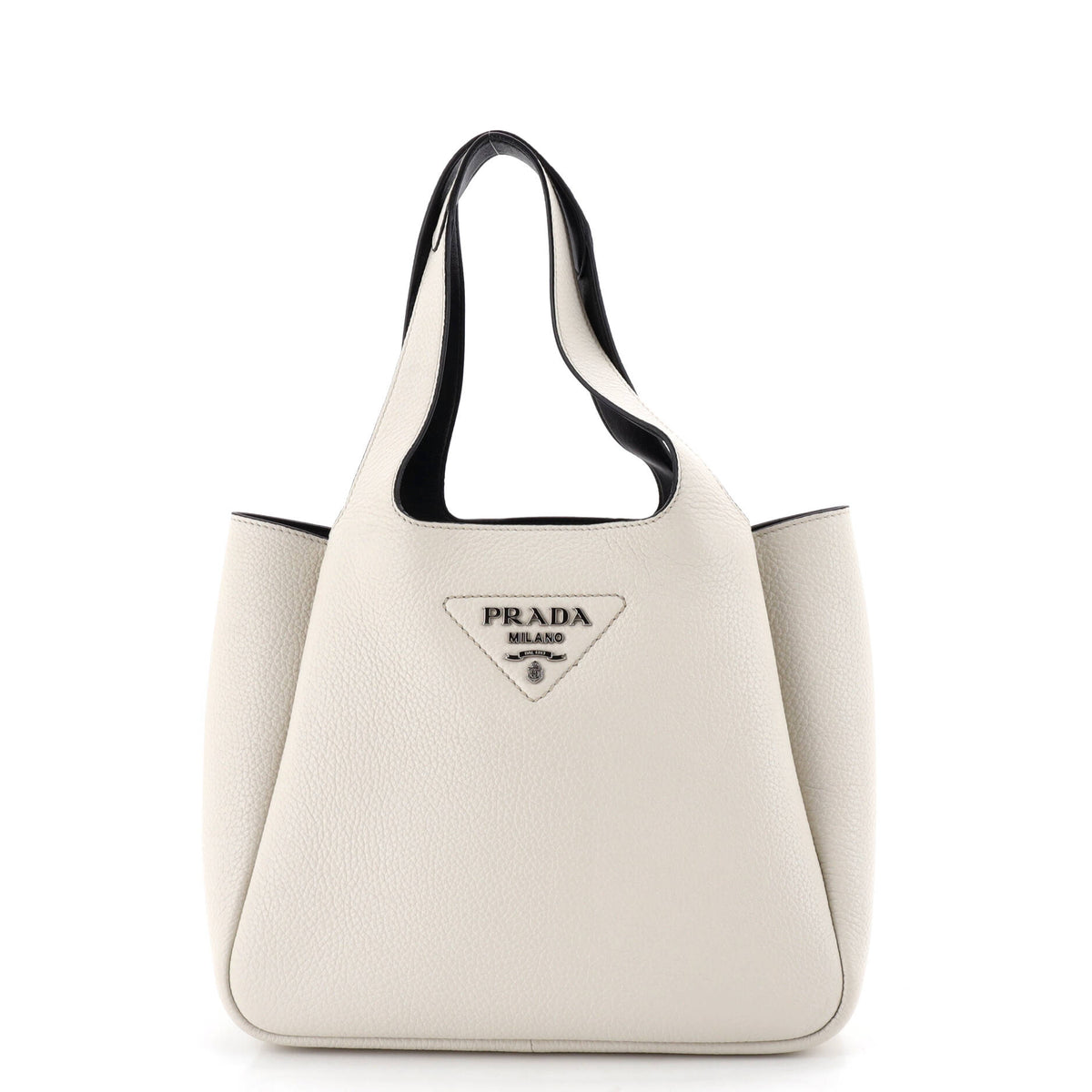 Prada PRADA Flou Dynamique Open Tote Vitello Daino Small