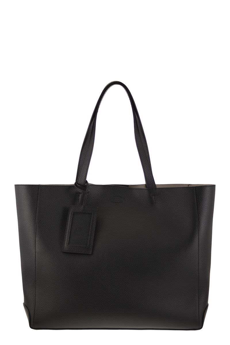 Tod's Women's Leather Shopping Bag in Black | XBMMDNA8300QR