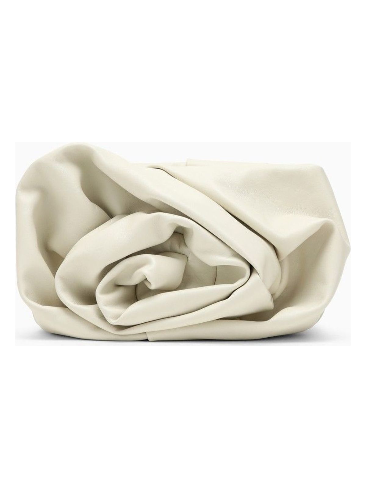 Burberry Women's Rose Leather Clutch Bag in Beige | 8088995146771