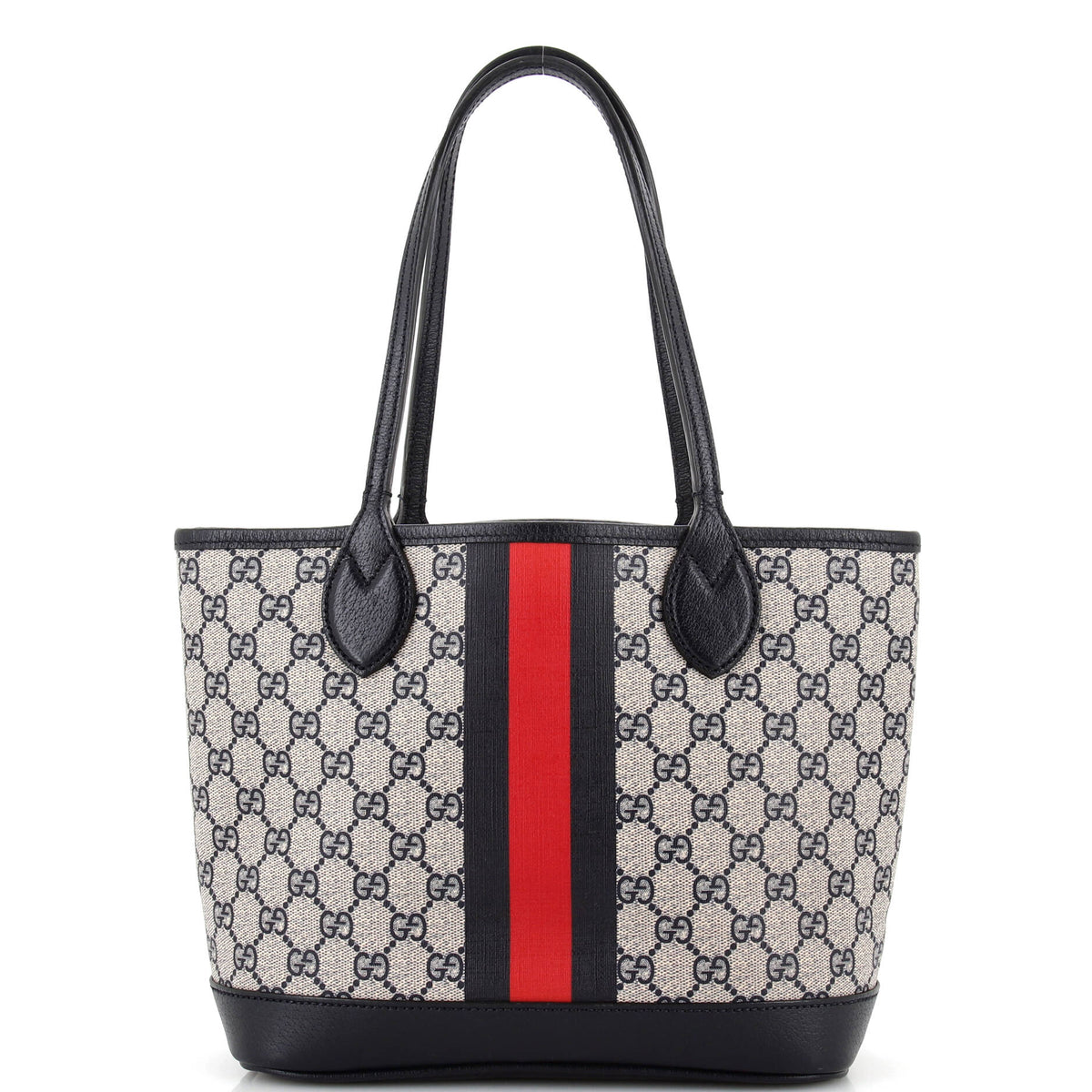 Gucci GUCCI Ophidia Open Shopping Tote GG Coated Canvas Small
