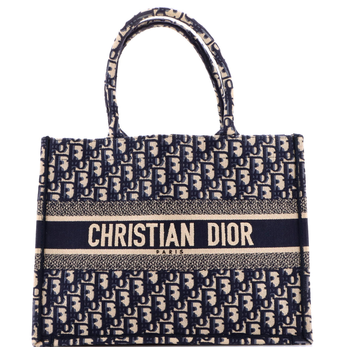 Christian Dior Book Tote Oblique Canvas Medium