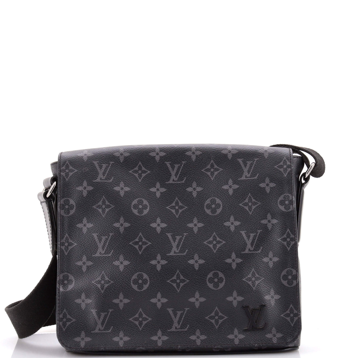 Louis Vuitton District Messenger Bag Monogram Eclipse Canvas PM