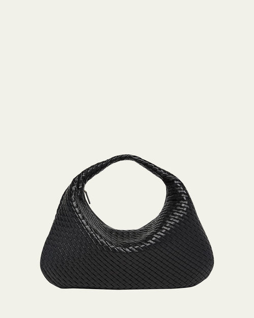 Veneta Maxi Leather Hobo Bag