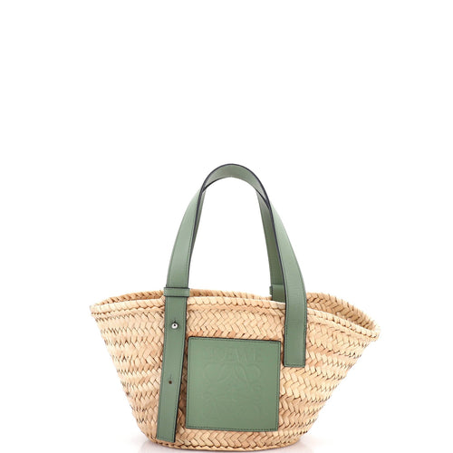 LOEWE Basket Tote Raffia Small