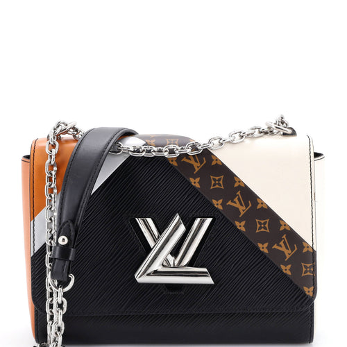 Twist Handbag Limited Edition Monogram Canvas and Leather MM