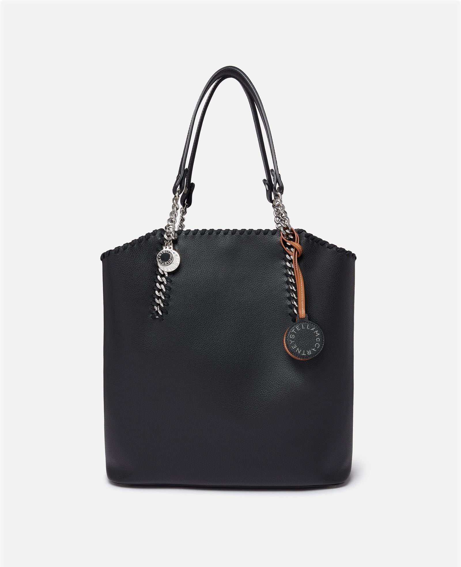 Stella McCartney Falabella Re-Edition Tote Bag, Woman, Pitch black