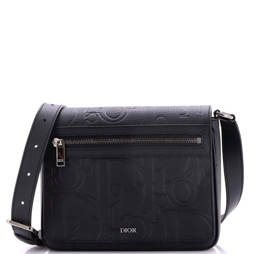 Flap Messenger Bag Gravity Leather