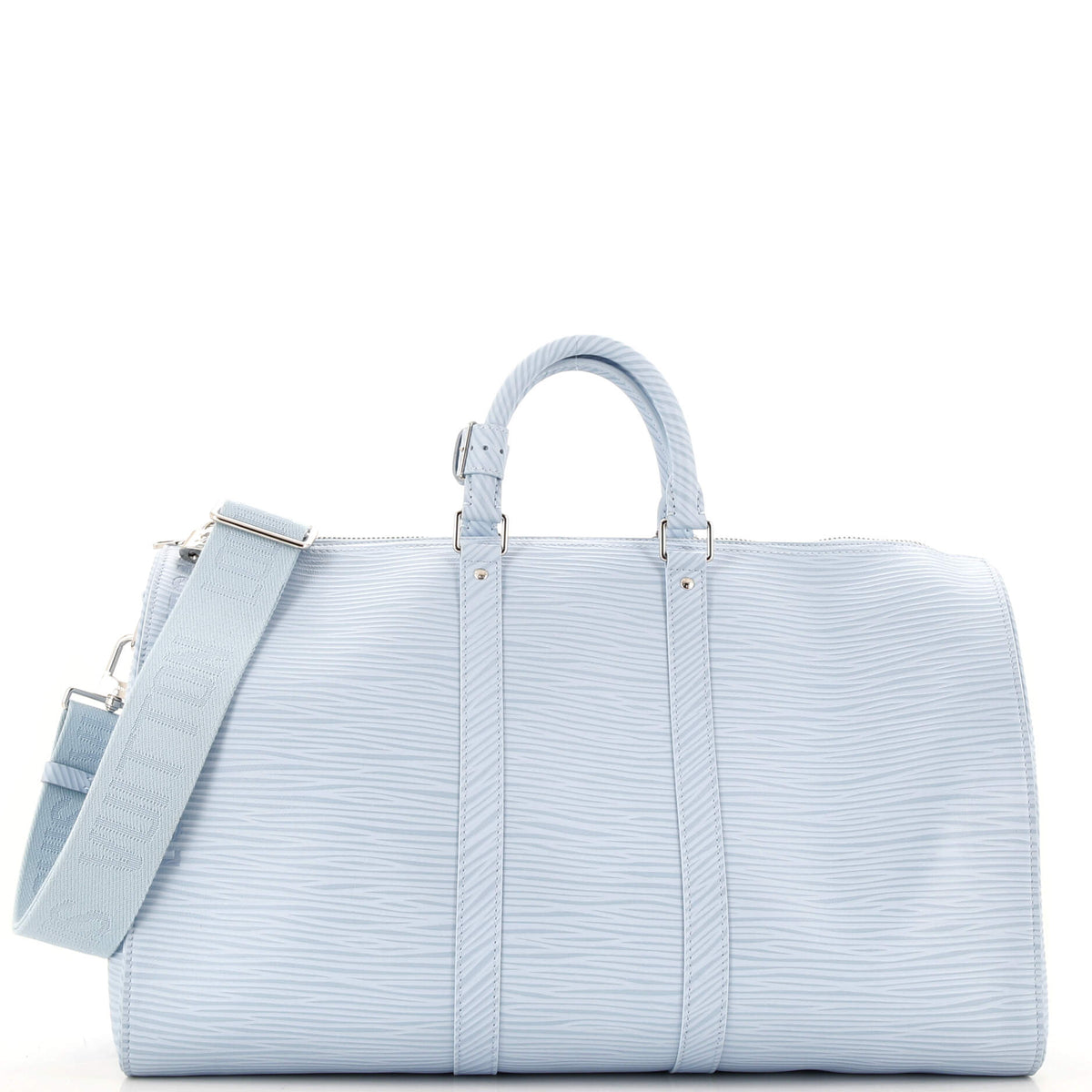 Louis Vuitton Keepall Bandouliere Bag Logo Embossed XL Epi Leather 50