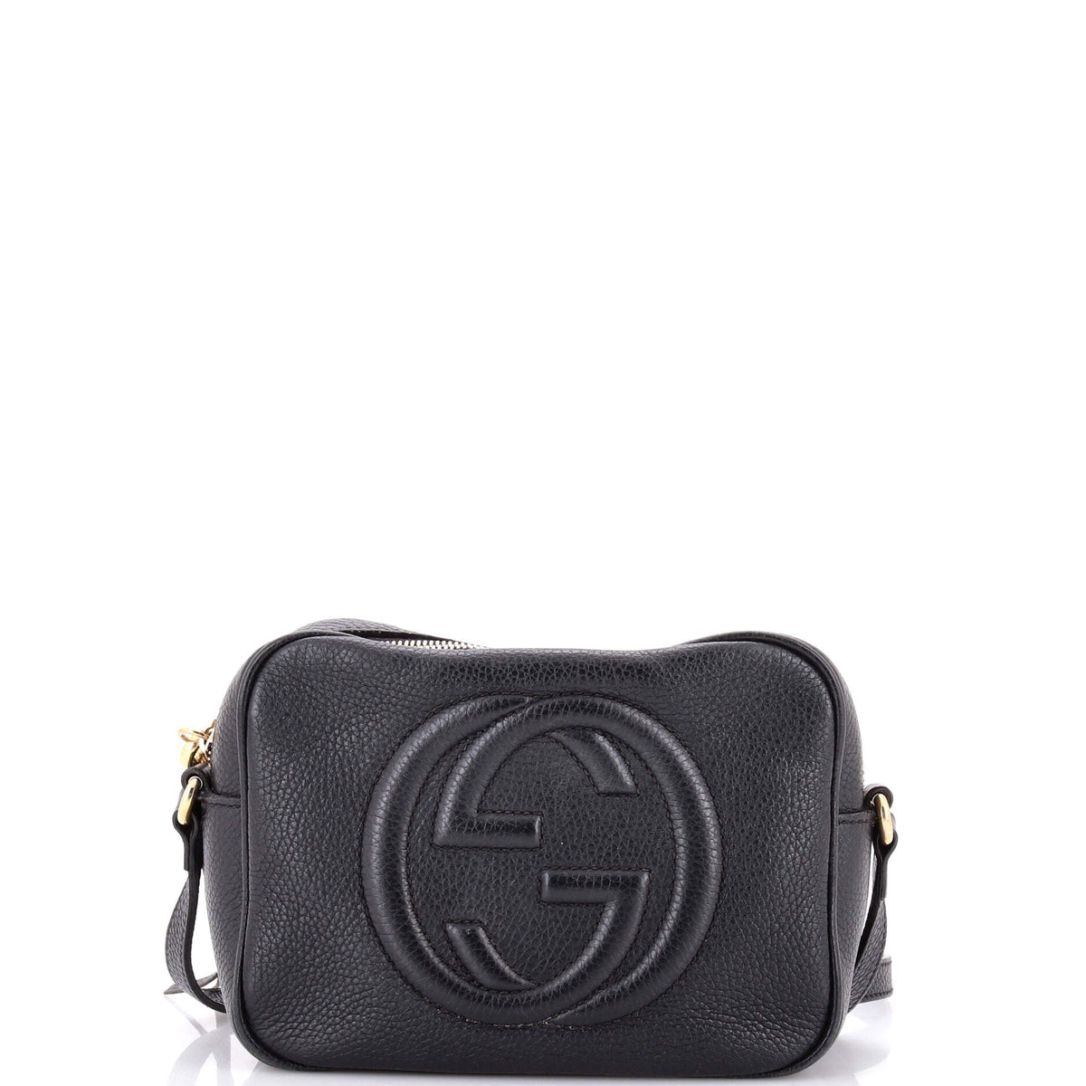 Gucci GUCCI Soho Disco Crossbody Bag Leather Small